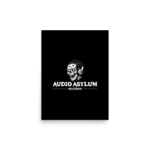 Audio Asylum | Logo Poster · 12 × 16 in