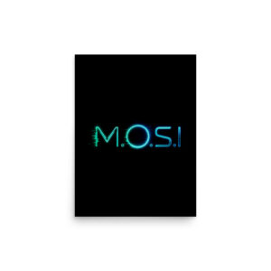 M.O.S.I. | Logo Poster · 12 × 16 in